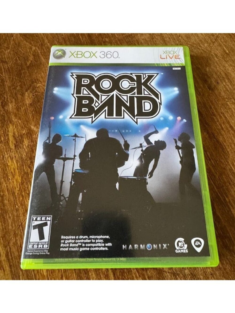 Rock Band XBox 360 Complete with Manual Instructions 2007 Teen EA Games